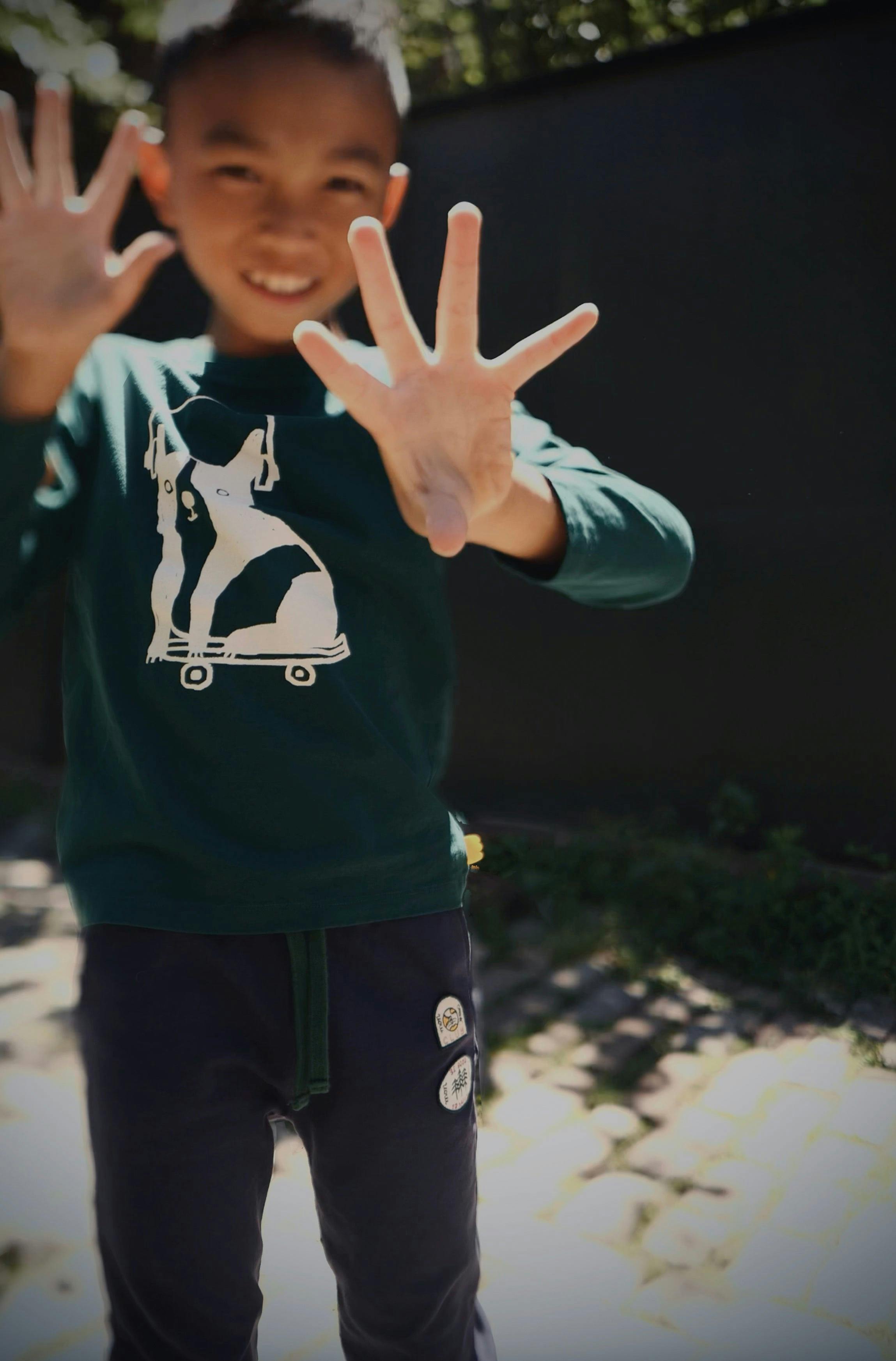 Recycled Cotton Walter Kid T-shirt
