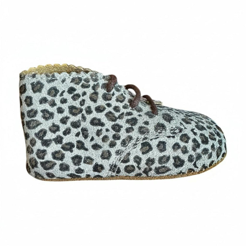 Charlie Pre-Walker Baby Shoes - Leopard Spots