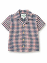Rhodes Button Down Top - Americana Plaid