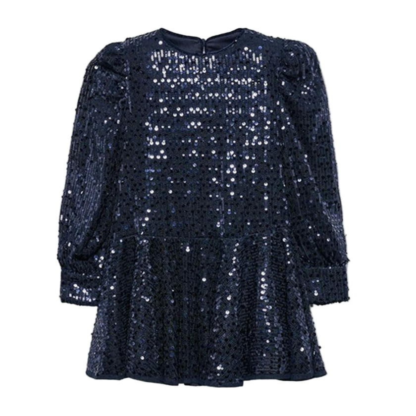 Navy Fabric Dress