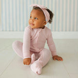 Icing Pink Pointelle Convertible One Piece
