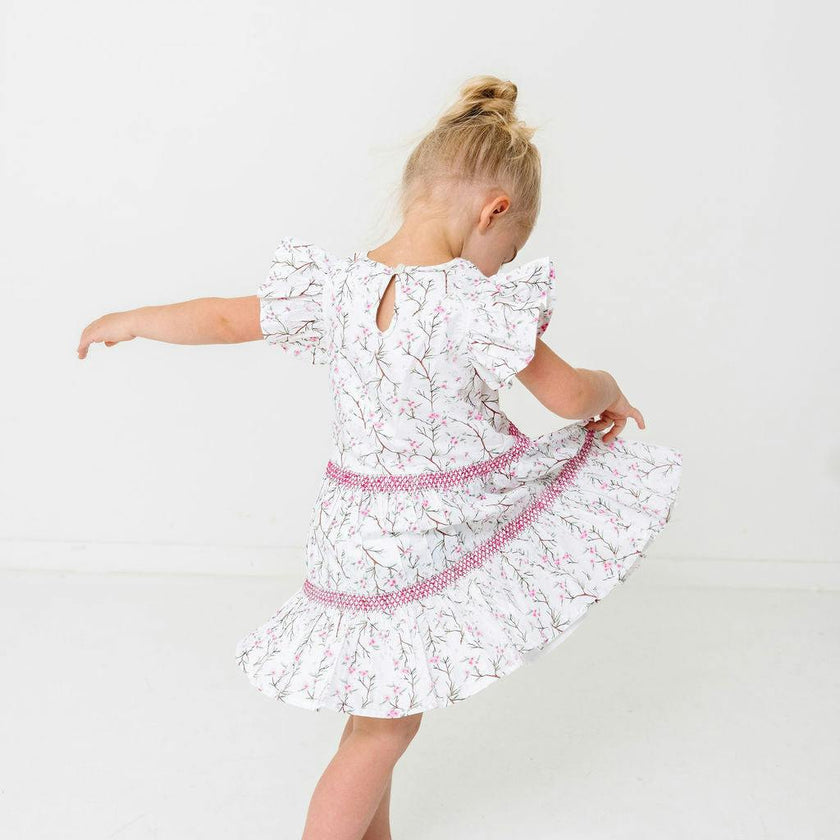 Cherry Blossom Twirl Dress