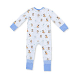 Bestie Dogs Blue - Convertible Romper