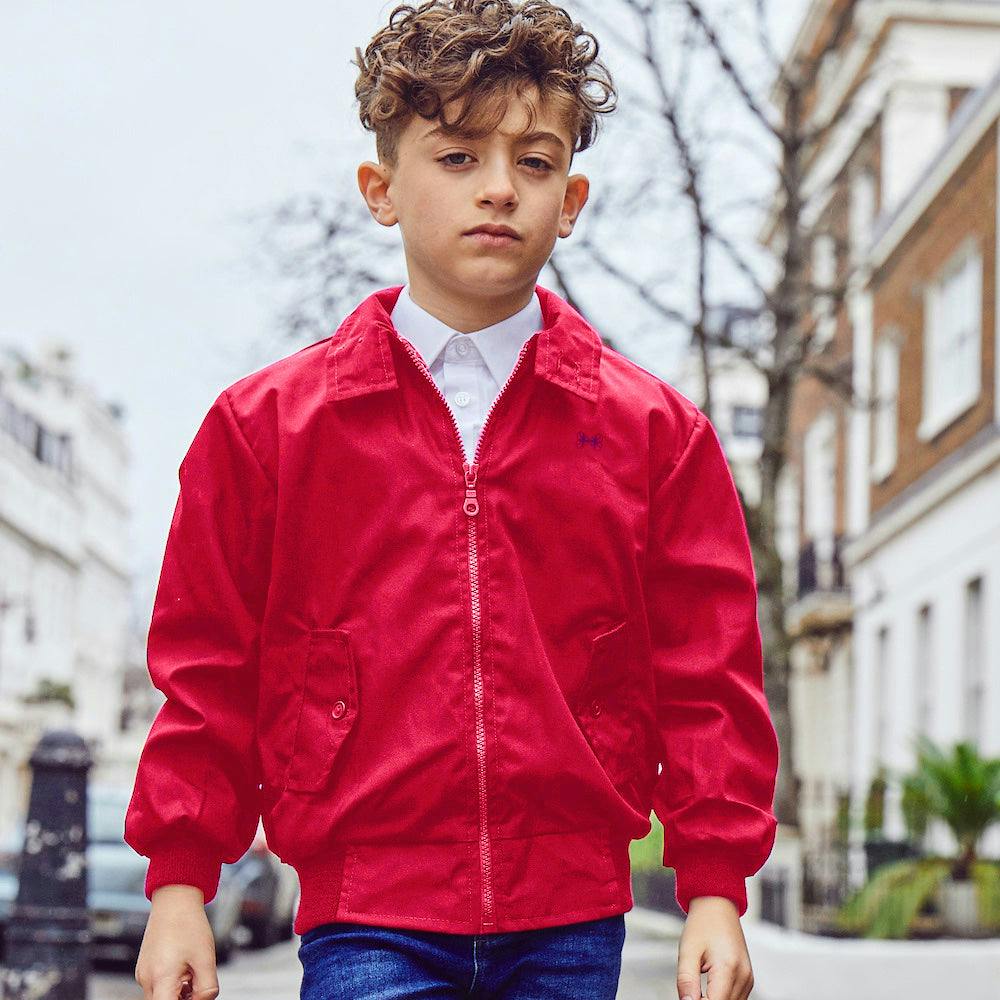 Carnaby Bomber Jacket - Pillar Box Red