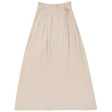 Maxi Knife Pleated Skirt