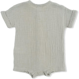Solid Muslin Desert Green - Dolman Henley Shortall