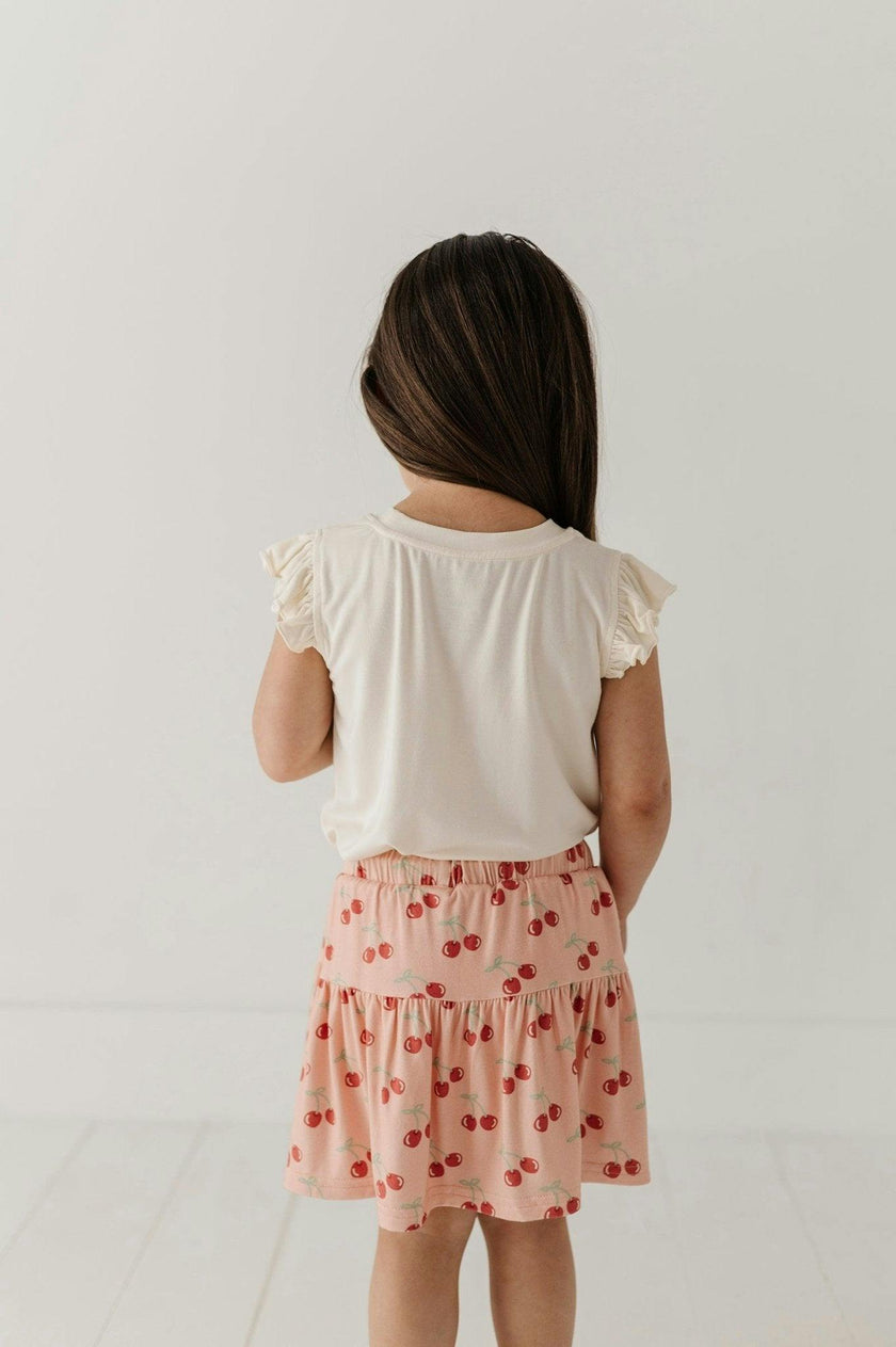 Girl's Skort in Llamas