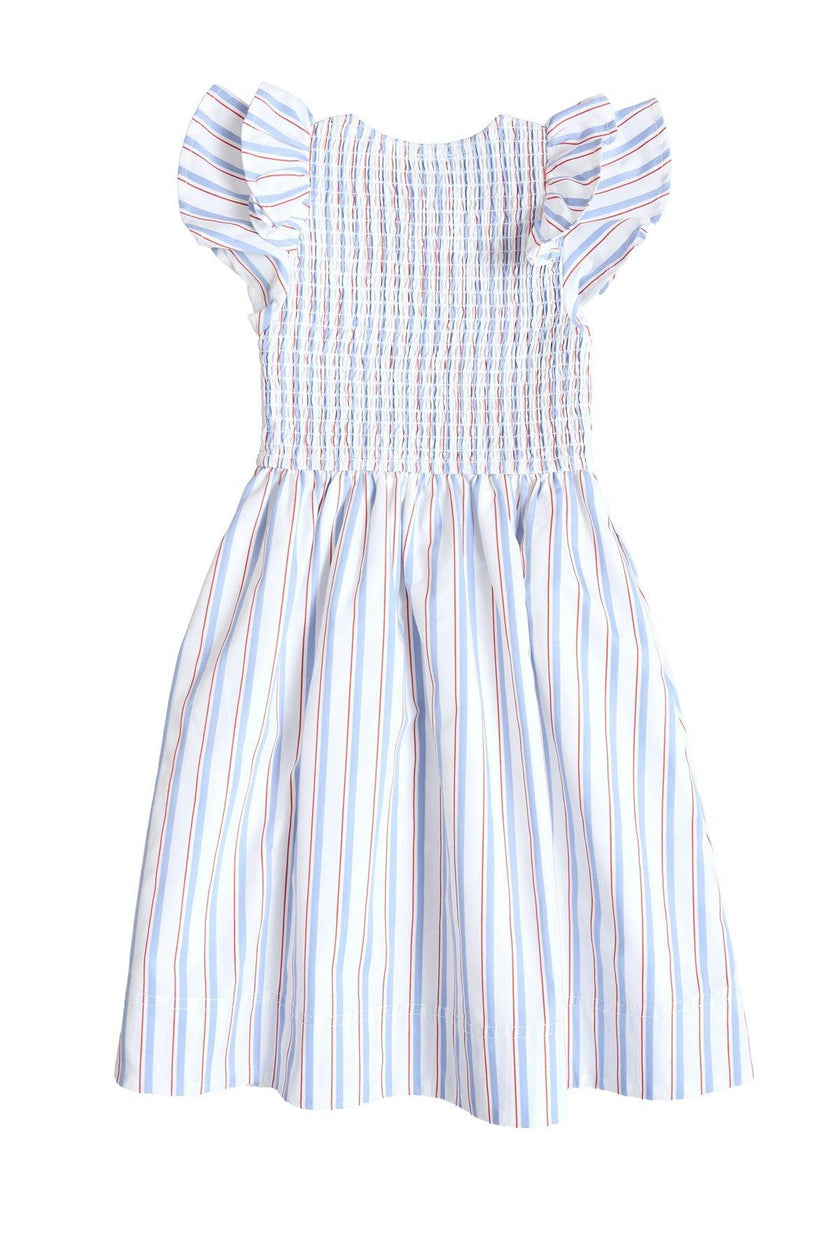 Mini Hattie Dress in Heritage Stripe