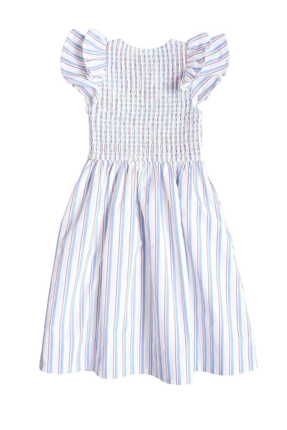 Mini Hattie Dress in Heritage Stripe