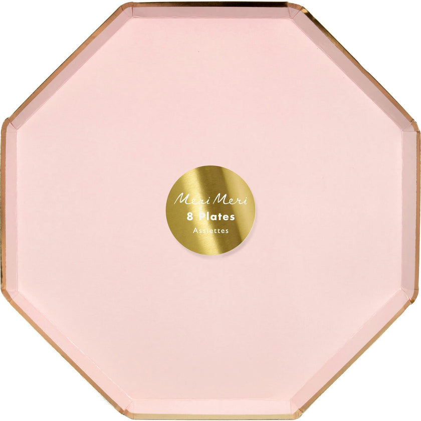 Dusky Pink Dinner Plates