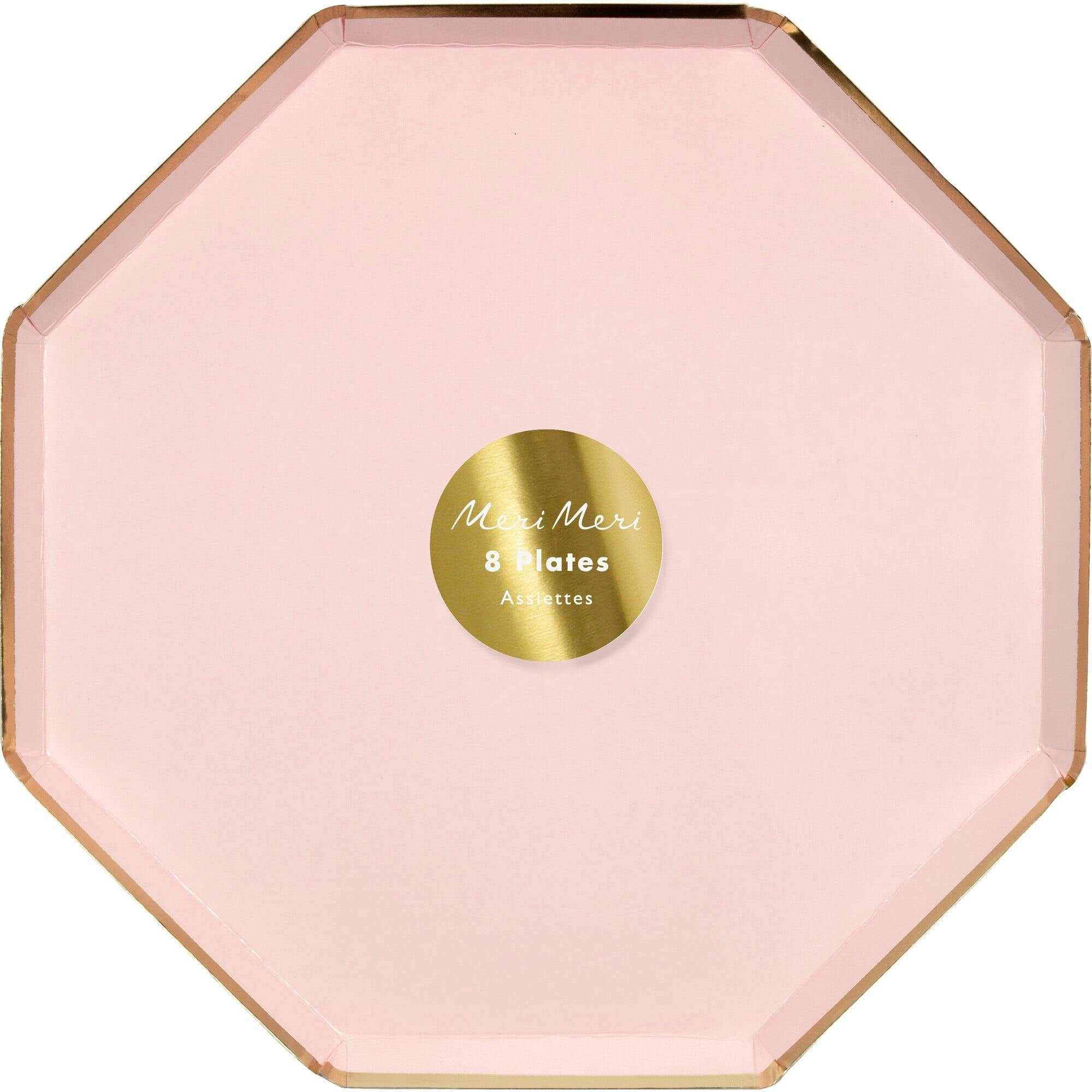 Dusky Pink Dinner Plates