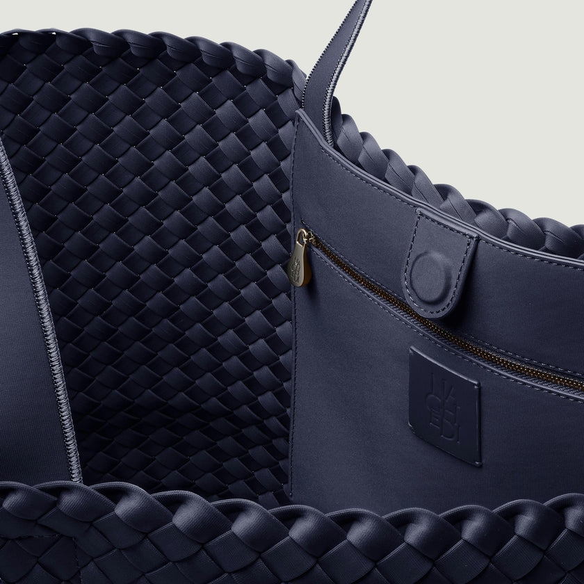 Como Large Tote | Ink Blue