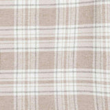 Men's Organic Flannel Double Pocket Button Down Shirt, Beige