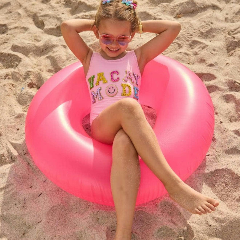 Pink Crystal VACAY MODE Swimsuit