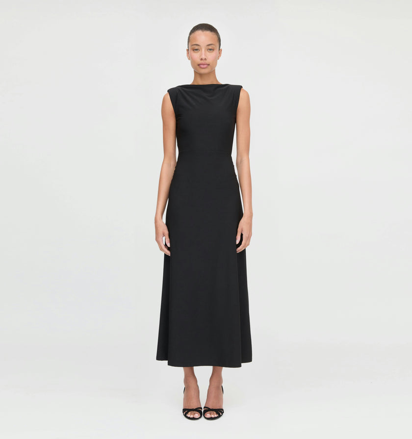 The Sloane Dress - Black Jersey