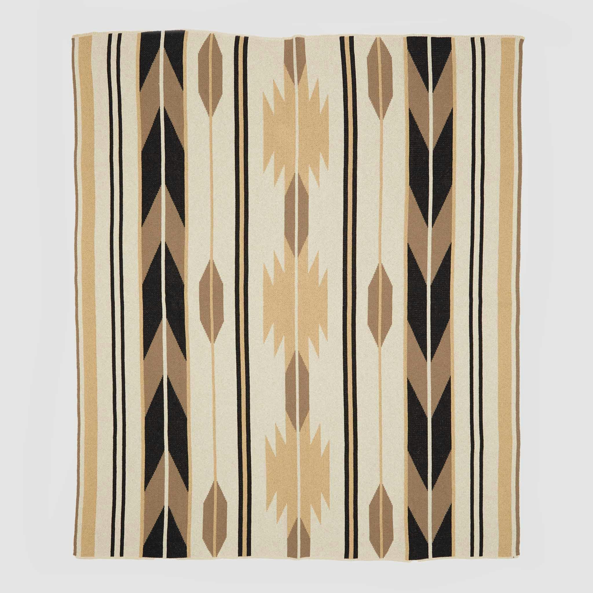 Cotton Sustainable Knit Throw Blanket | Star Gaze