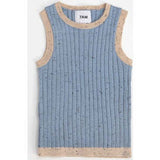 Baby Boys Hug Me Ribbed Contrast Trim Tank Top