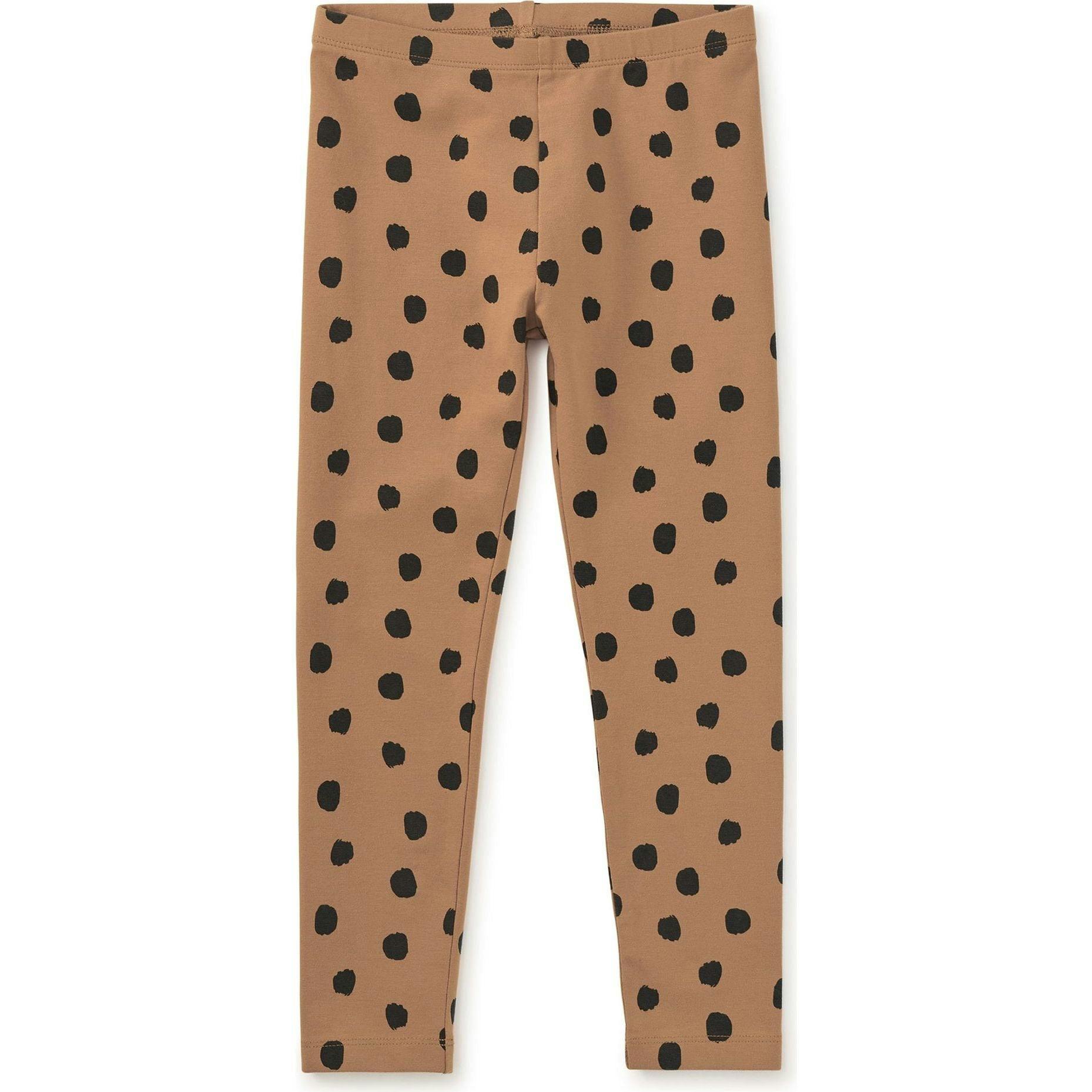 Printed Leggings, Brown