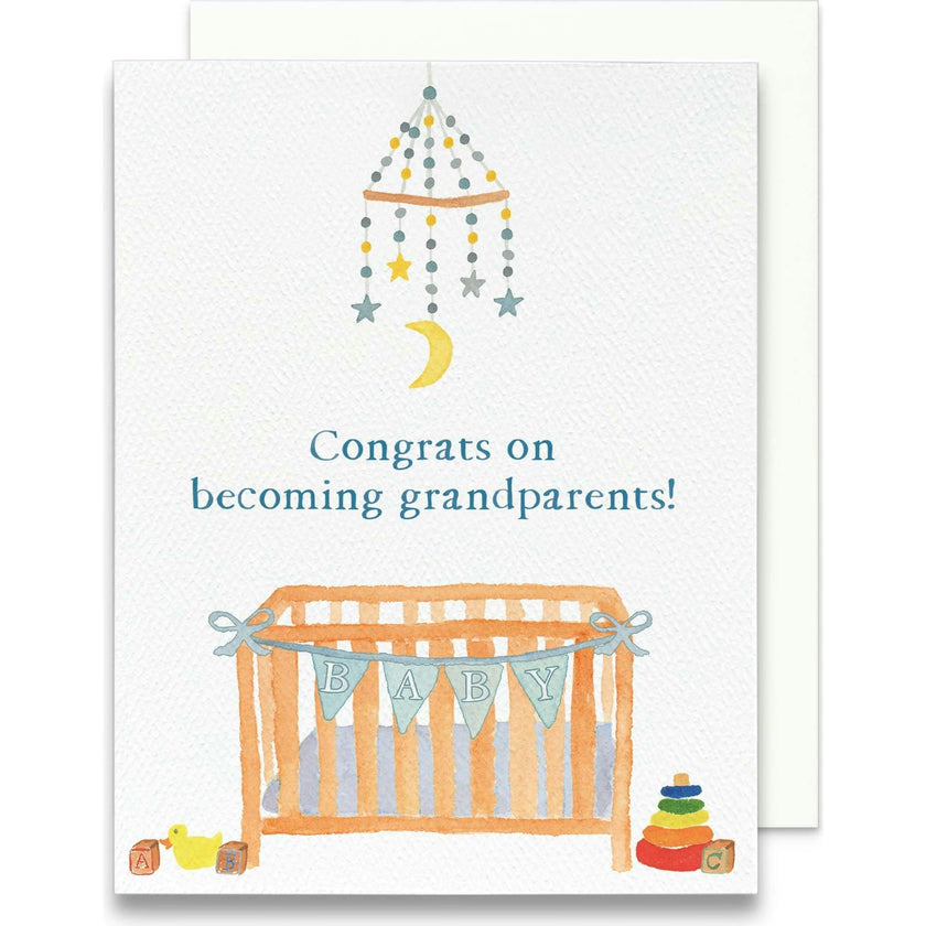 Congrats on Becoming Grandparents Greeting Card