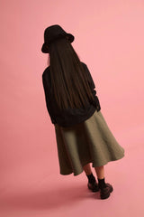 Dune Circle Skirt Dark Green
