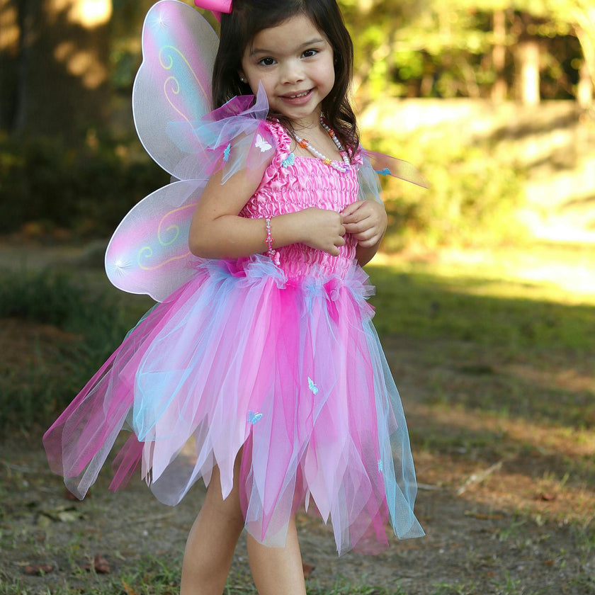 Butterfly Dress & Wings with Wand