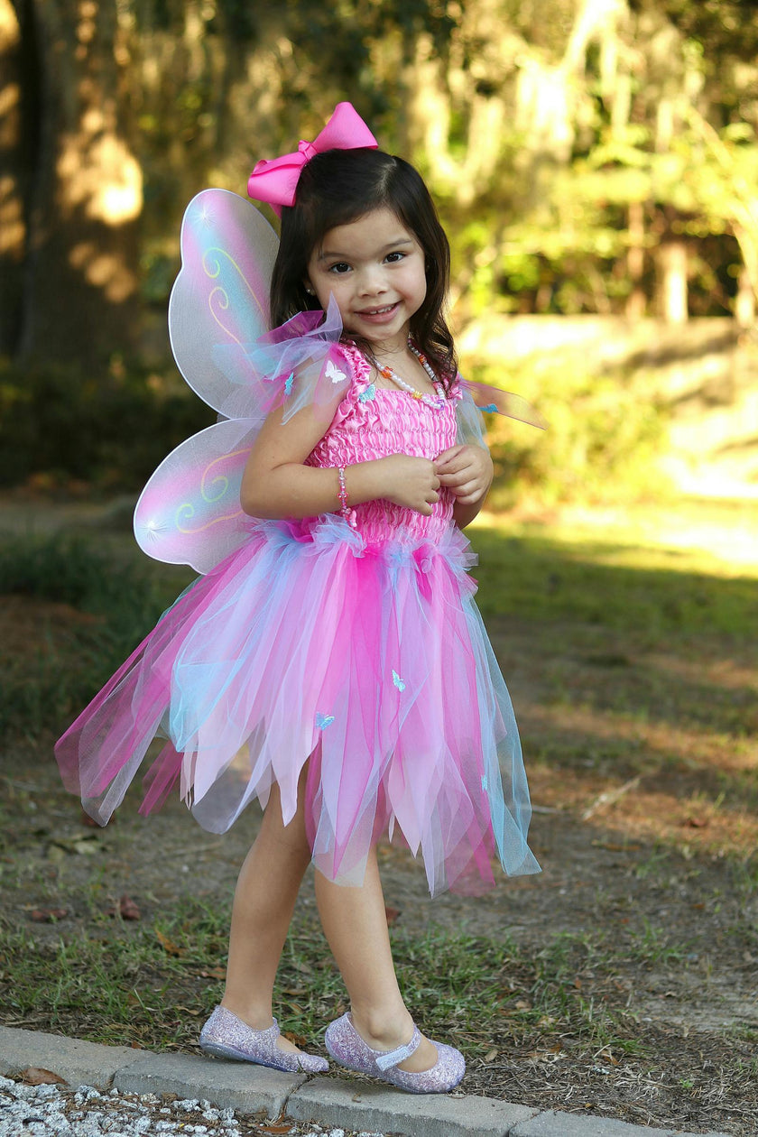 Butterfly Dress & Wings with Wand