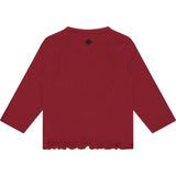 Textured Heart Embellished Long Sleeve