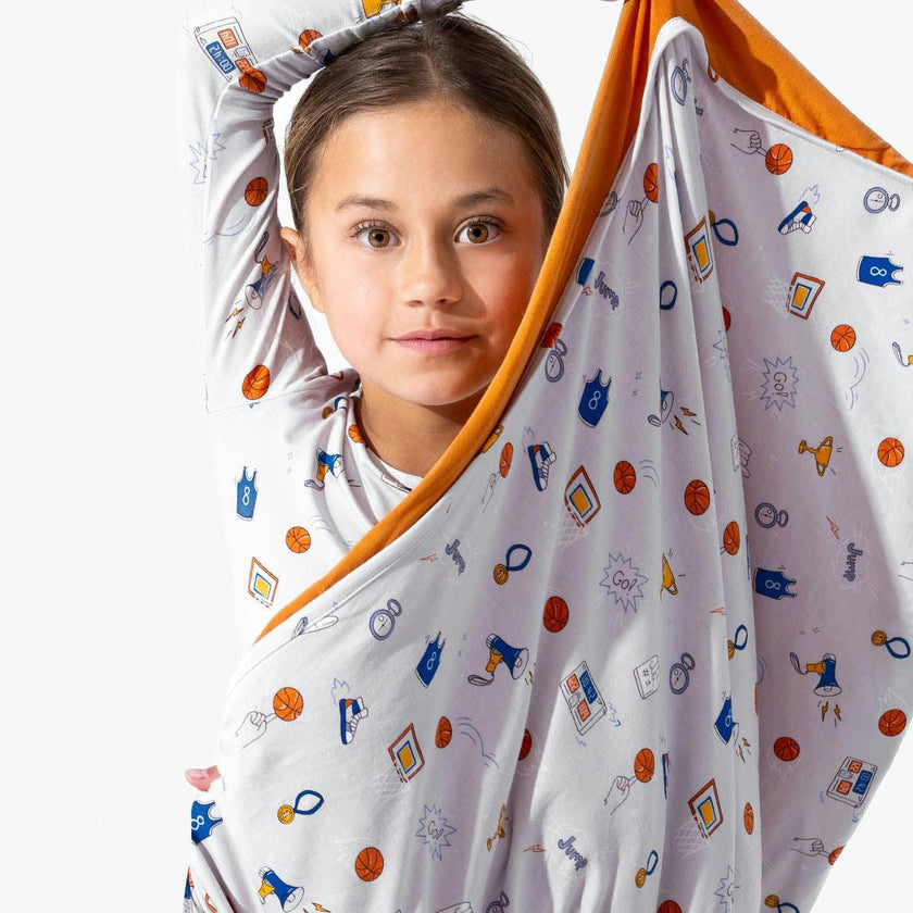All Star Basketball Bamboo Blanket