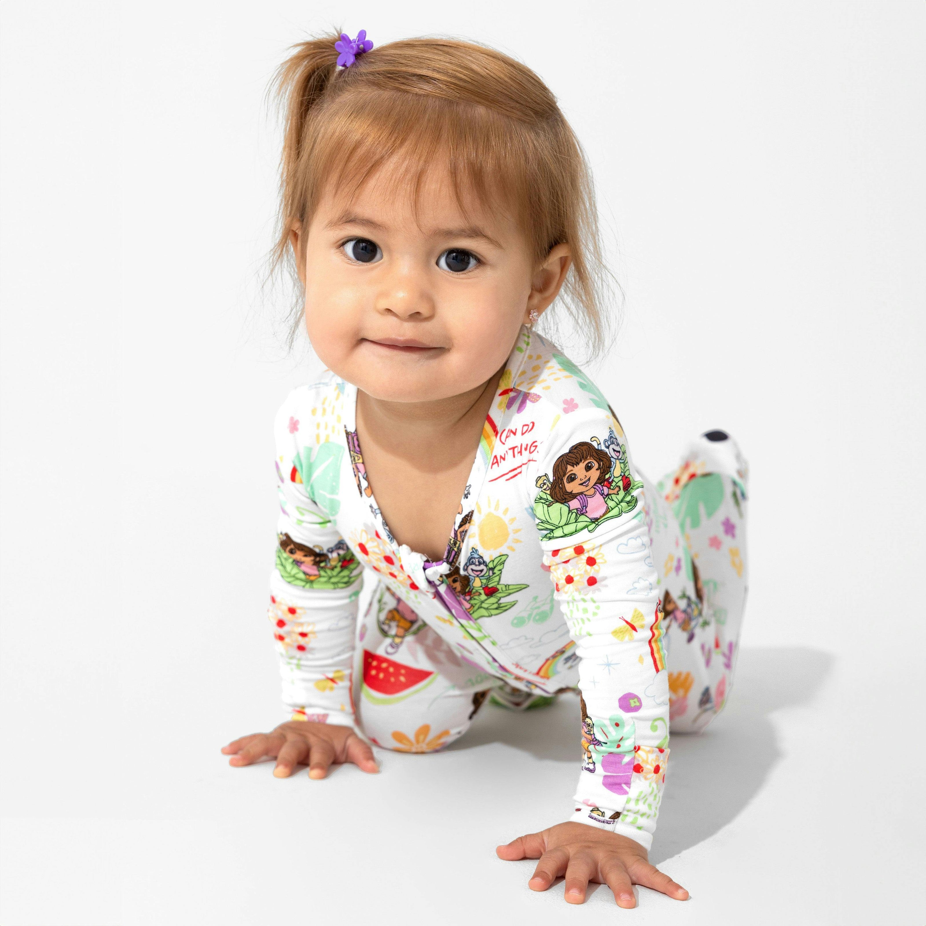 Dora: Tropical Dreams Bamboo Convertible Footie