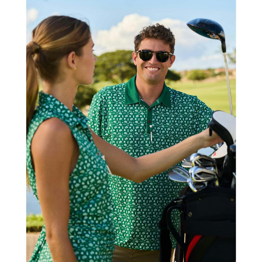 The Green Placket - Golf Shirt