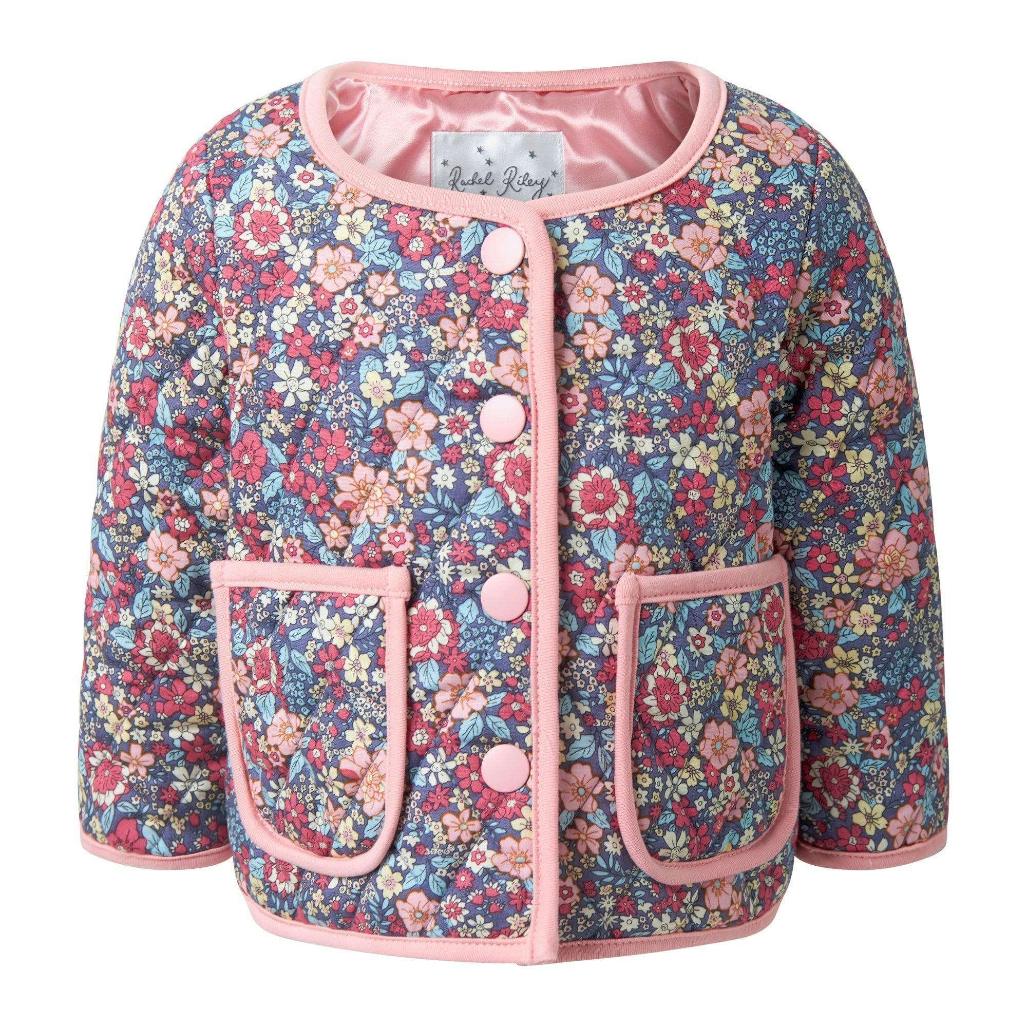 Baby Floral Quilted Jacket