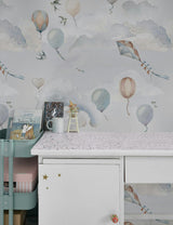 Balloons Fairytale Wallpaper