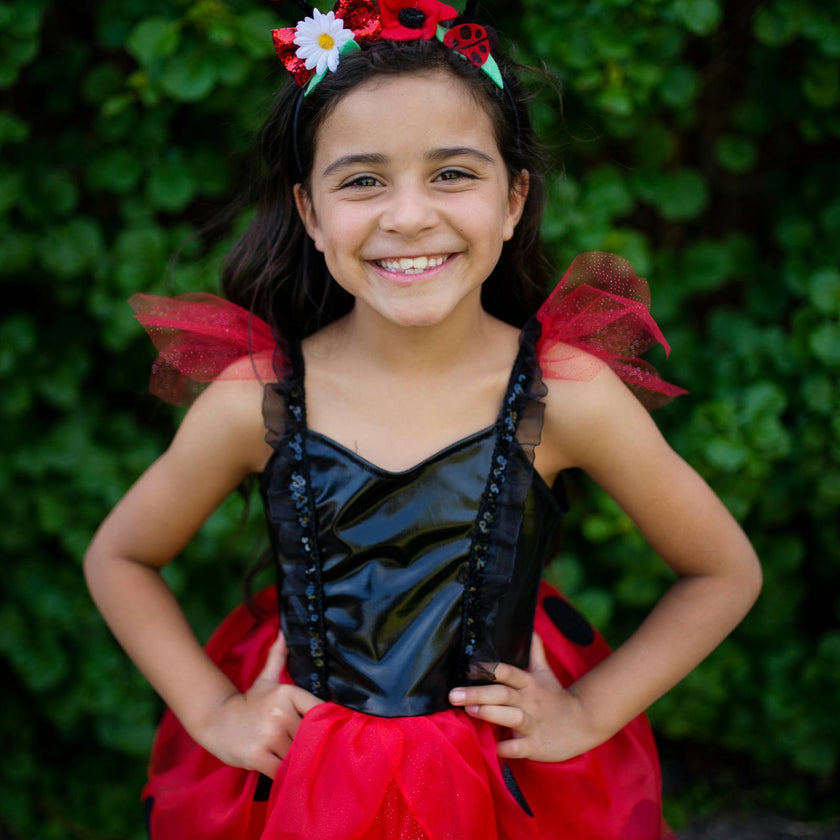 Ladybug Dress & Headband