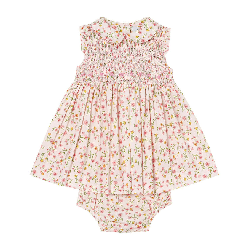 Hand-Smocked Baby Dress - Lottie
