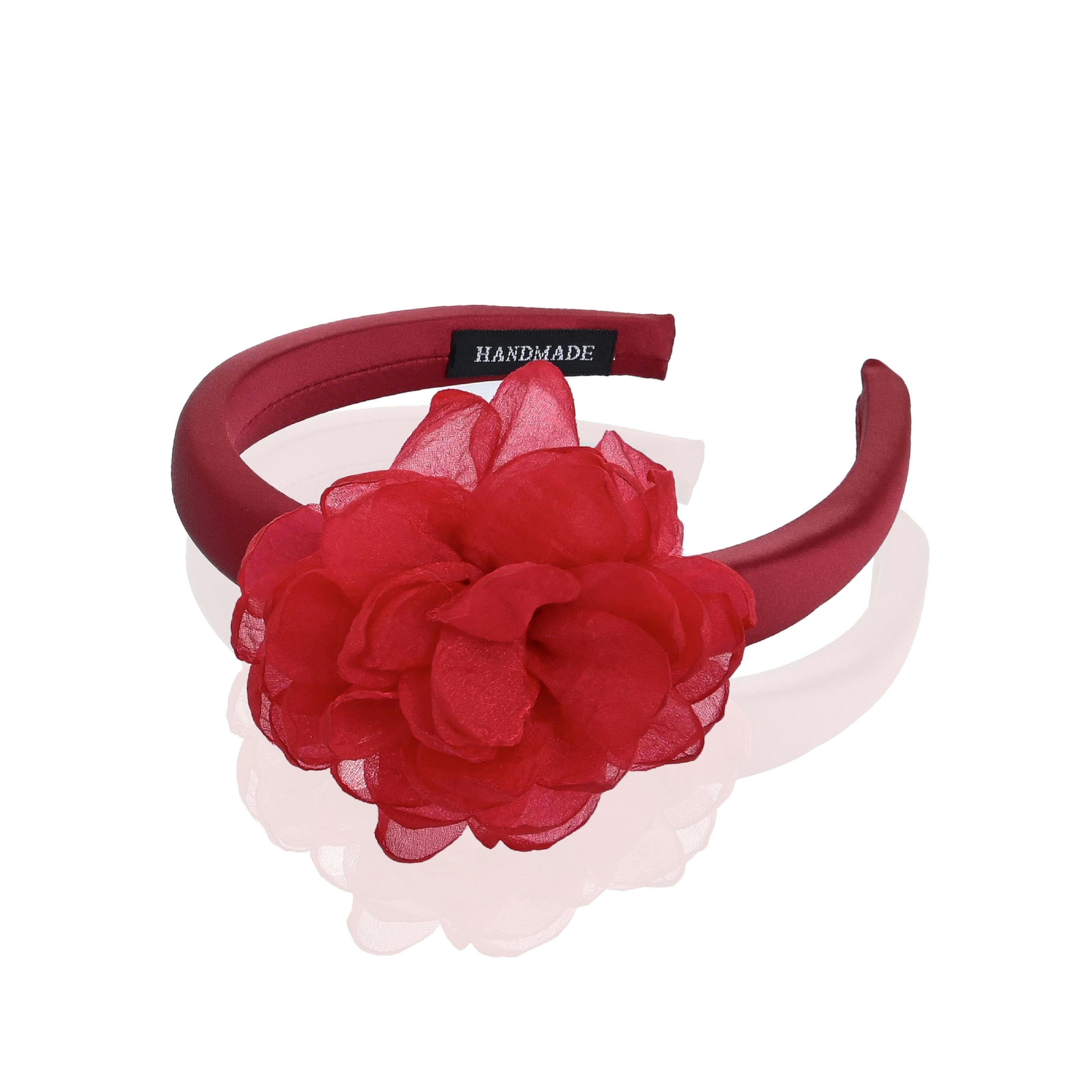 Handmade Flower Accent Headband
