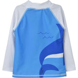 UPF 50+ Graphic Rash Guard Swim Top