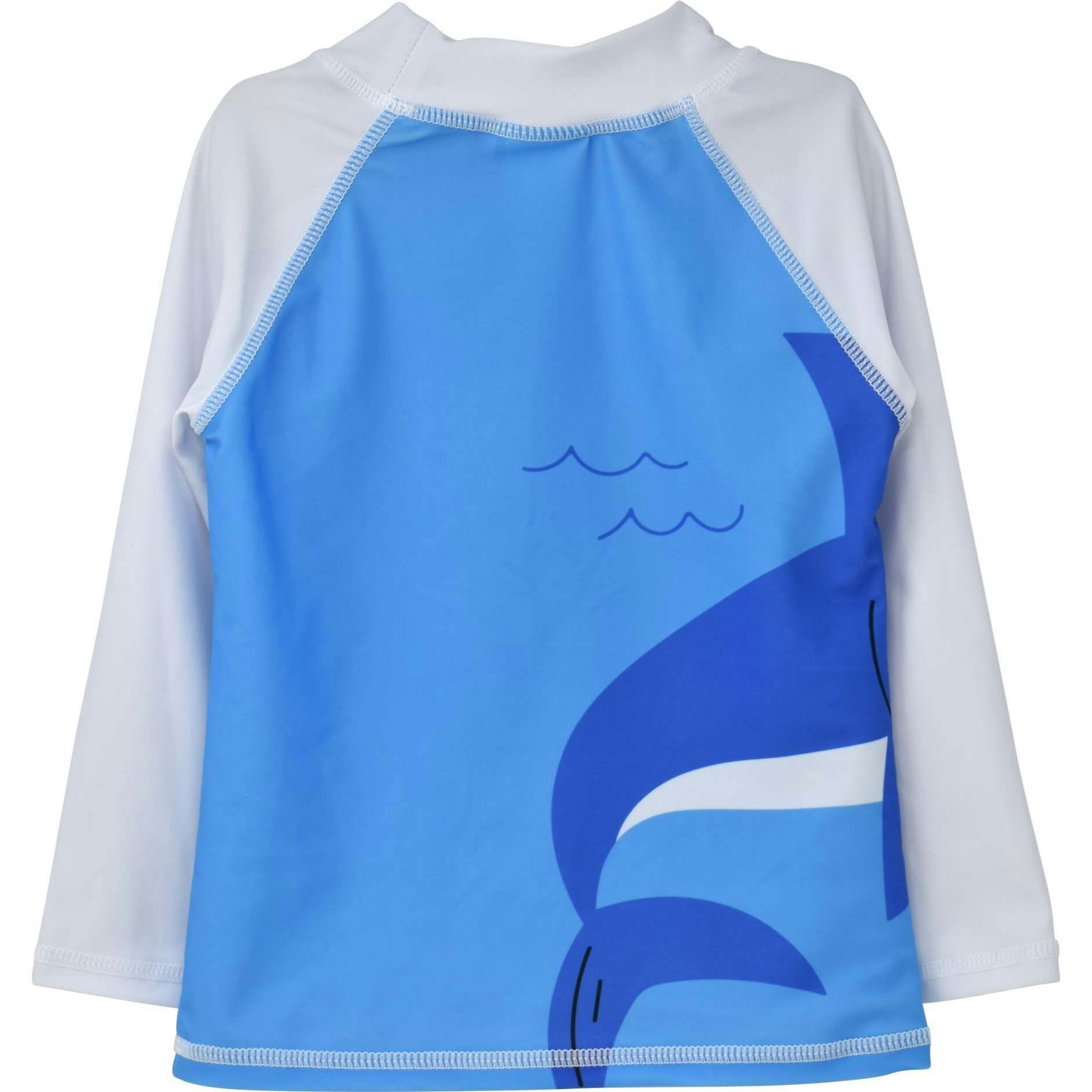 UPF 50+ Graphic Rash Guard Swim Top