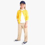 Kids stretch chino elastic-back pant