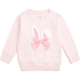 Bunny Bow Easter Sweatshirt - Ballet