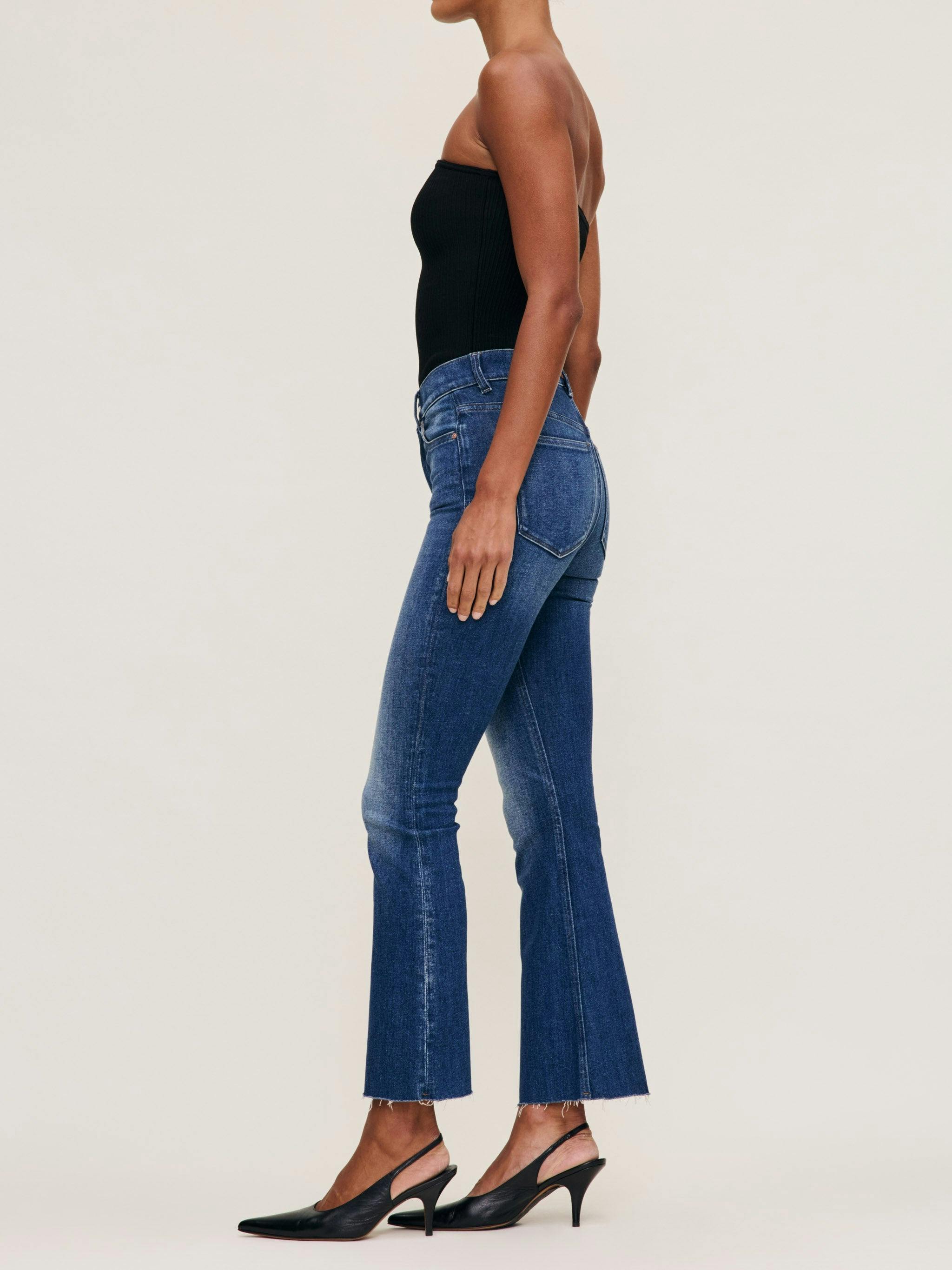 Bridget Boot High Rise Instasculpt Crop Jeans | Hulton