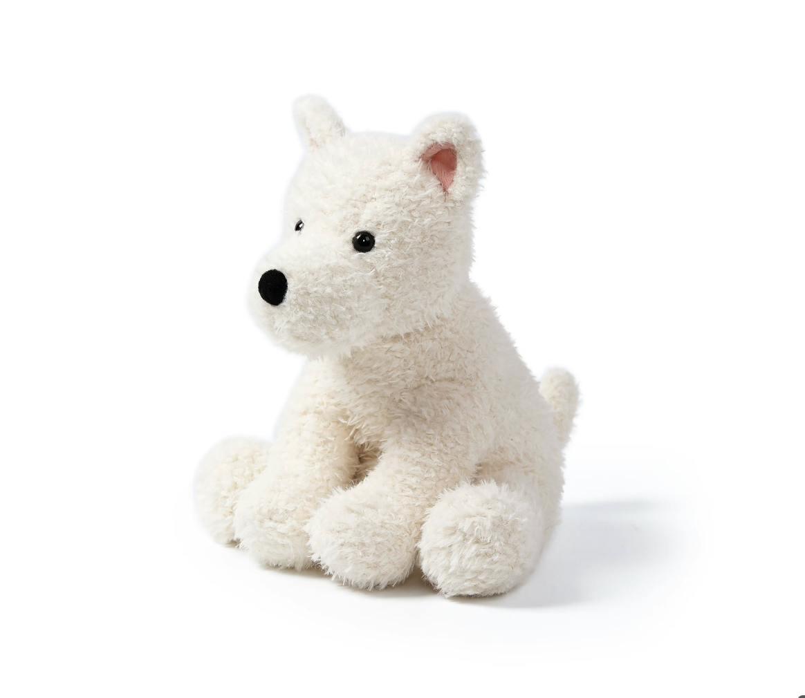 McHugs Felicific Westie Cute Pet Weighted Plush Animal 25cm