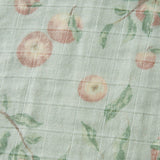 Apple Orchard Organic Cotton Two-Piece Burp Cloth Set