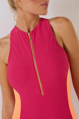 Margaret One-piece Swimsuit in Teaberry