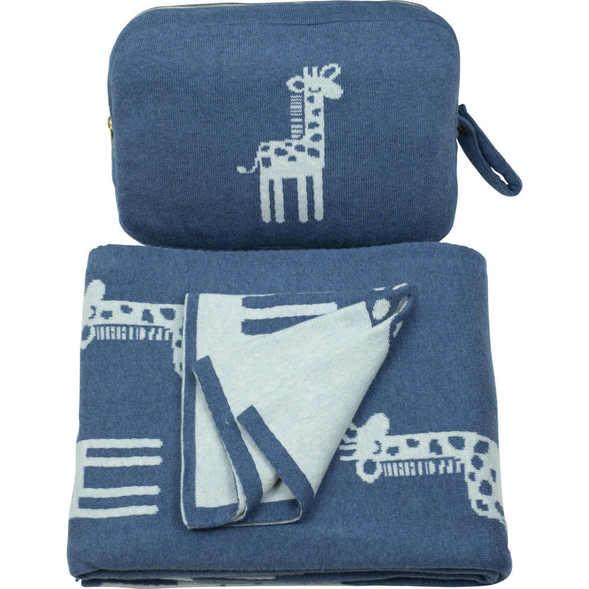 Reversible Baby Blanket Set
