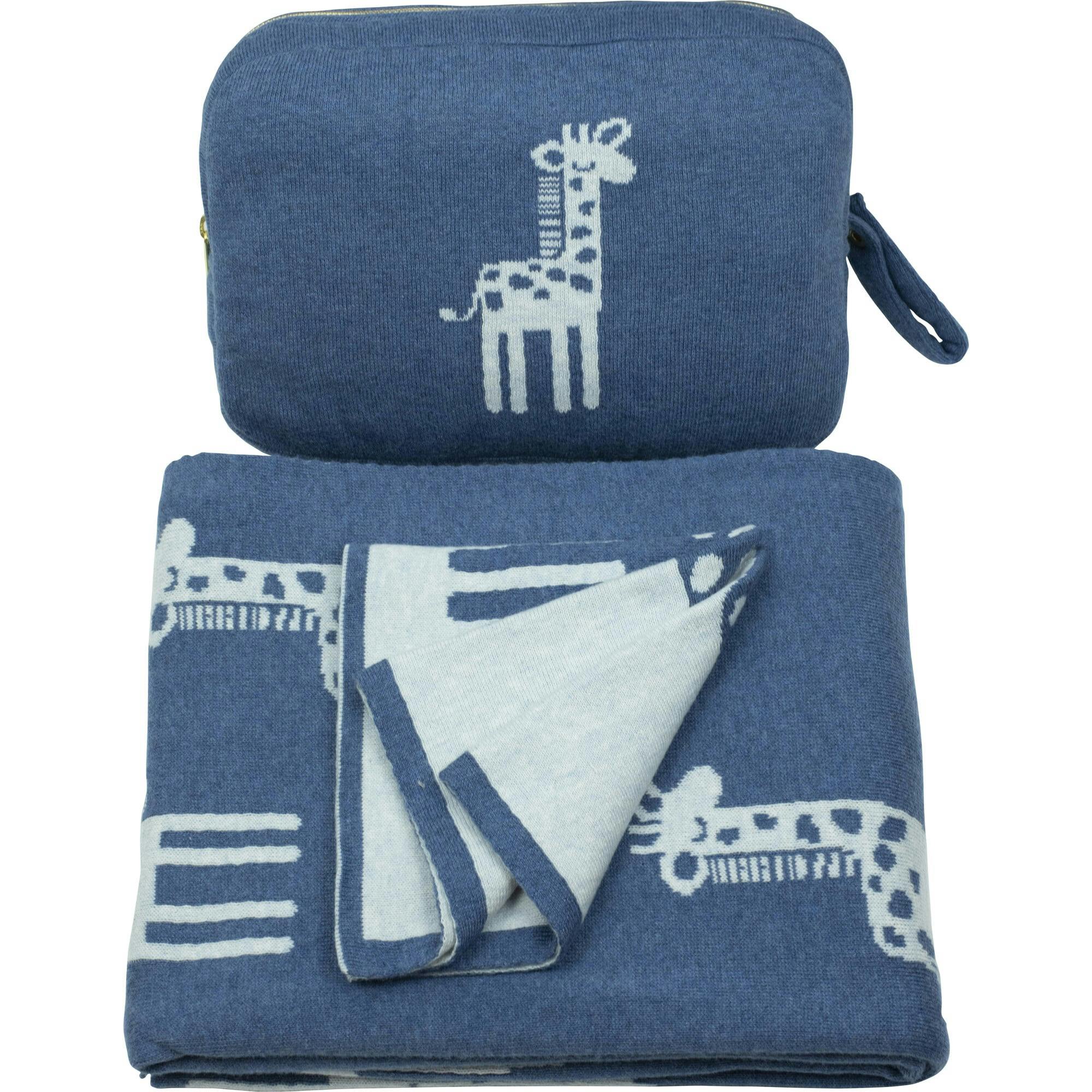 Reversible Baby Blanket Set