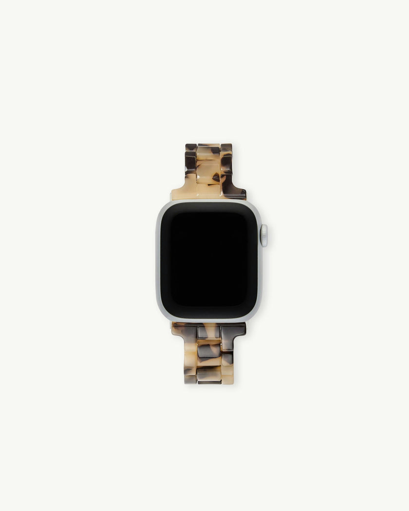 Skinny Apple Watch Band in Blonde Tortoise