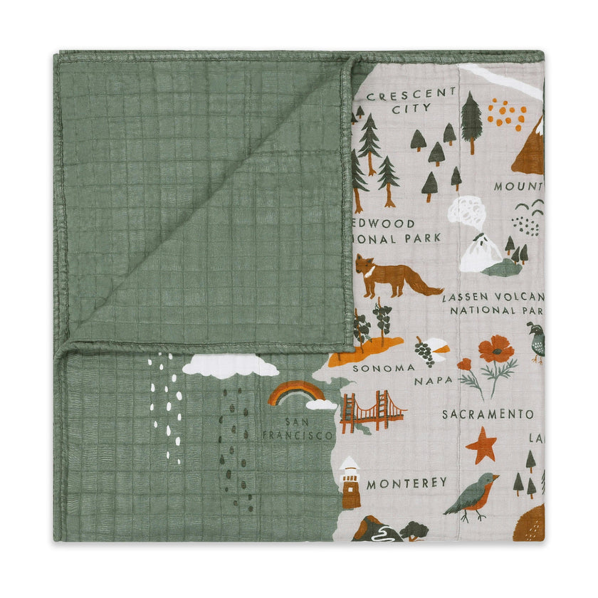 Babyletto Quilt in 3-Layer GOTS Certified Organic Muslin Cotton