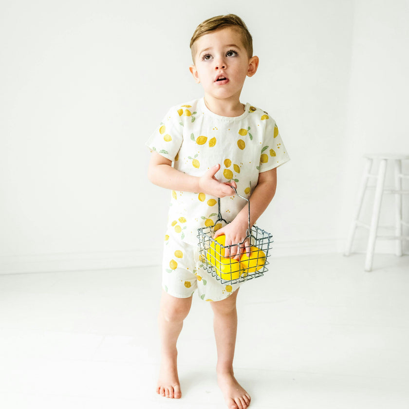 Organic Top and Shorts 2 Piece Set