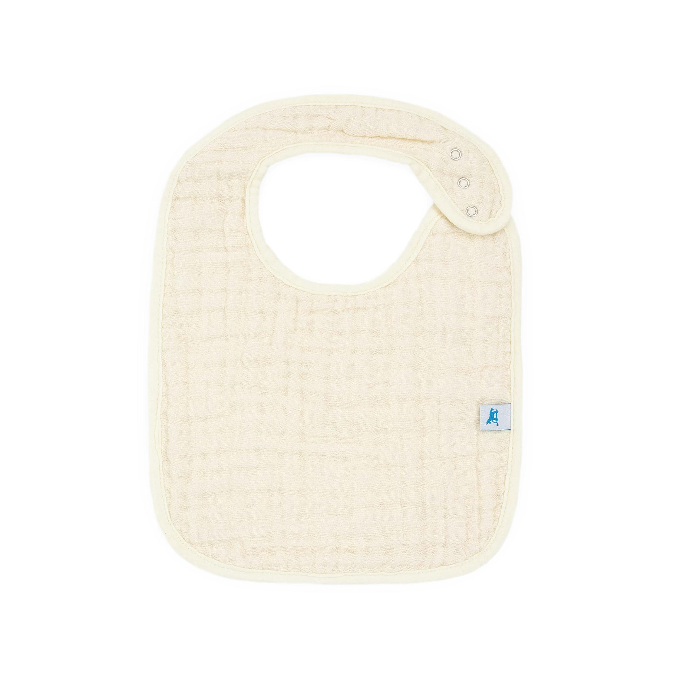Cotton Muslin Classic Bib 3 Pack - Fern 2