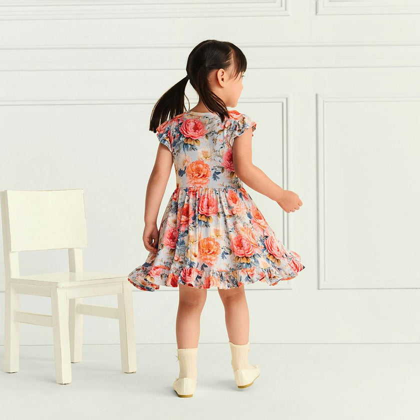 Mary Lou Ruffled Twirl Dress